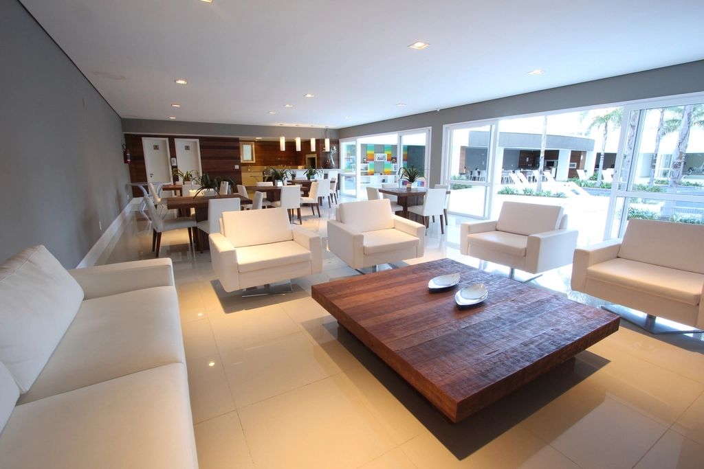 The dining room, laid for service