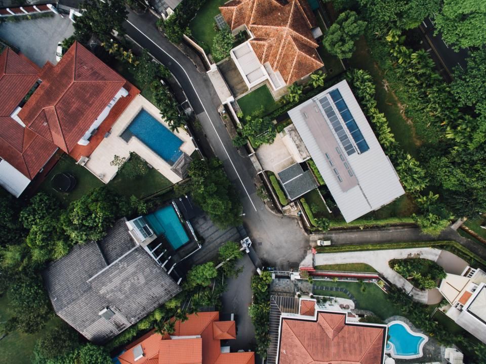 A villa with its own pool and terrace
